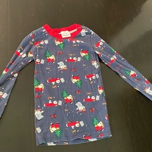 Cotton Santa pajamas